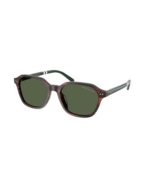 Polo Ralph Lauren Green Ph4234U 63159A Sunglasses Acetate Geometric Polarized for men