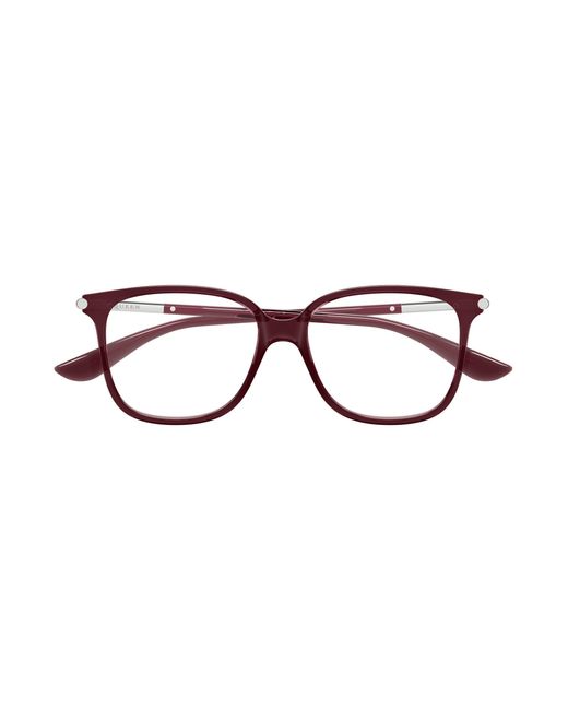 McQueen Black Am0554O 008 Optical Frames Acetate Transparent Cat Eye