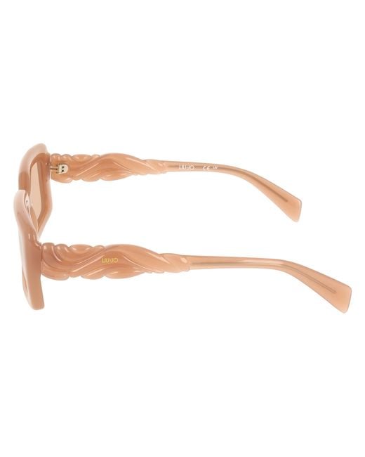 Liu Jo Black Lj806S 216 Sunglasses Bio-Inject Squared Normal