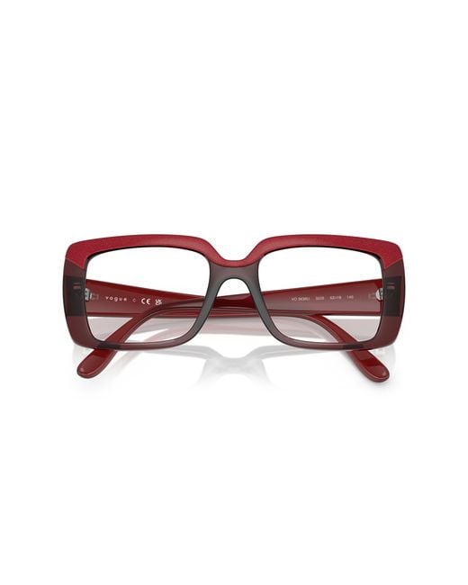 Vogue Eyewear Black Vo5636U 3225 Optical Frames Nylon Squared Normal