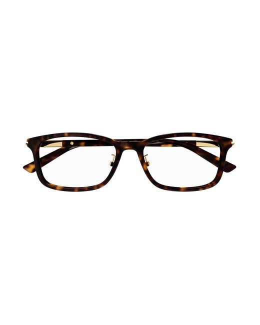 Gucci Black Gg1506Oj 002 Optical Frames Acetate Transparent Squared