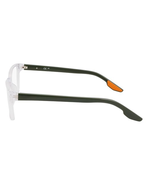 Nike Black 7160 903 Optical Frames Recycled Pet Squared Normal for men
