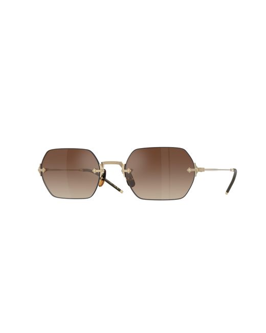 Oliver Peoples Black Ov1353St Tk-13 5035Q1 Sunglasses Titanium Squared Normal