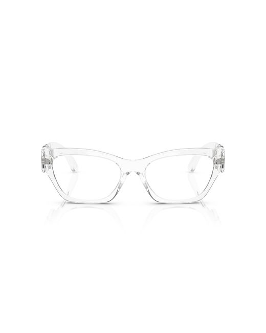 Versace Black Ve3367U 148 Optical Frames Injected Cat Eye Normal