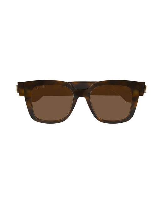Gucci Black Gg1690Sk 002 Sunglasses Injected Squared