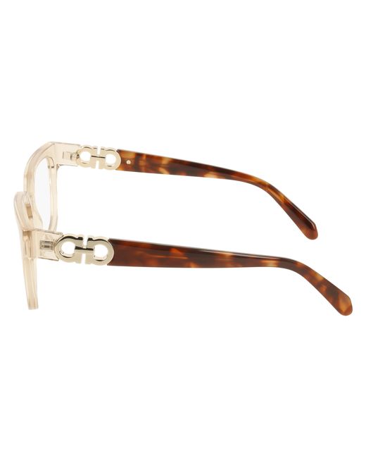 Ferragamo Black Sf3056 259 Optical Frames Acetate Squared Normal