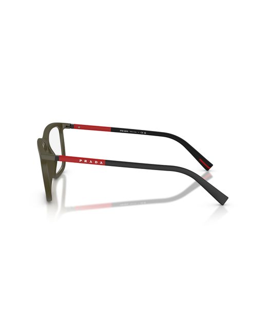 Prada Linea Rossa Black Ps 01Sv 15X1O1 Optical Frames Injected Pillow Normal for men