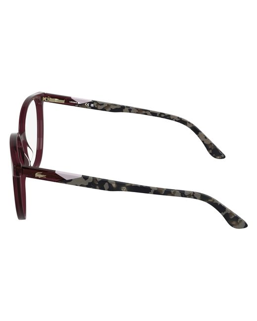 Lacoste Black L2987 503 Optical Frames Acetate Squared Normal