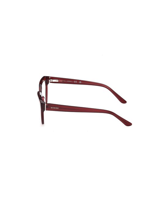 Guess Black Gu50176 069 Optical Frames Acetate Geometric Normal