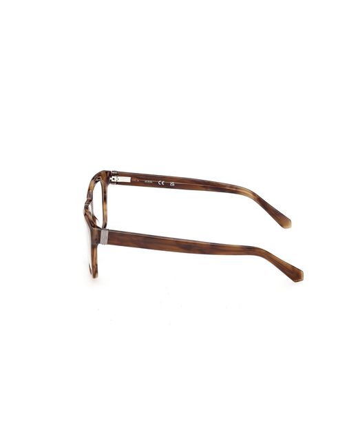 Guess Black Gu50365 050 Optical Frames Acetate Squared Normal for men