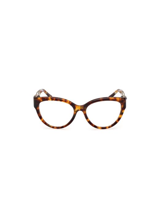 Guess Black Gu50182 053 Optical Frames Acetate Cat Eye Normal