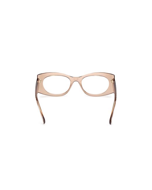 MAX&Co. Black Mo5184 057 Optical Frames Injected Geometric Normal