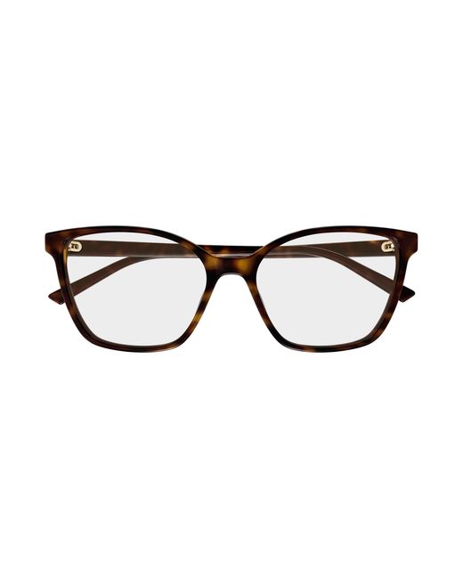 Gucci Black Gg1995O 002 Optical Frames Acetate Transparent Cat Eye