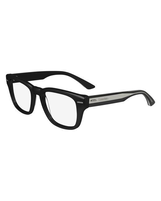 Calvin Klein Black Ck24521 001 Optical Frames Acetate Squared Normal for men
