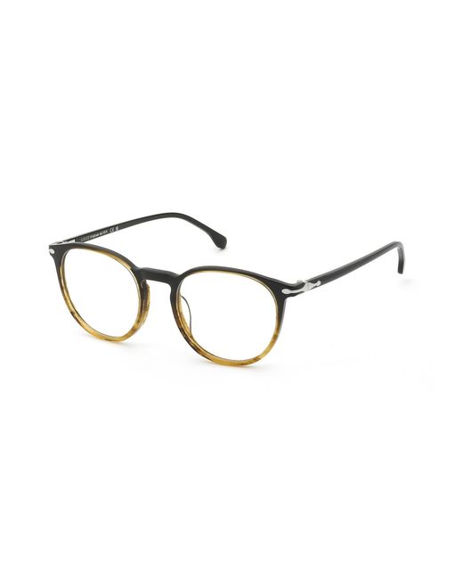 Lozza Black Vl4407 Asolo 3 06Yh Optical Frames Acetate Pantos for men