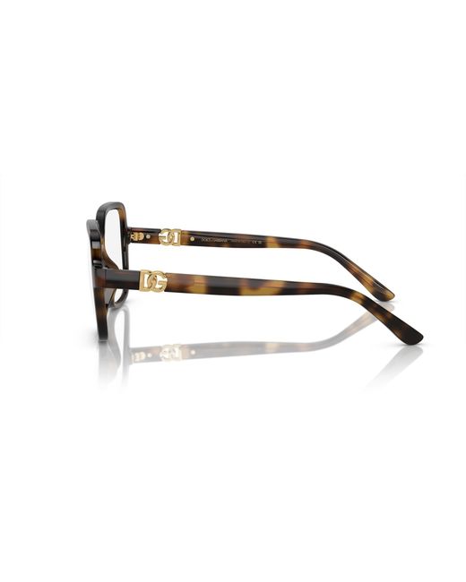 Dolce & Gabbana Black Dg5105U 502 Optical Frames Injected Squared Normal
