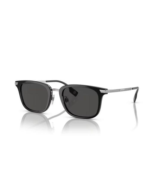 Burberry Black Be4395 Peter 300187 Sunglasses Injected Squared Normal for men