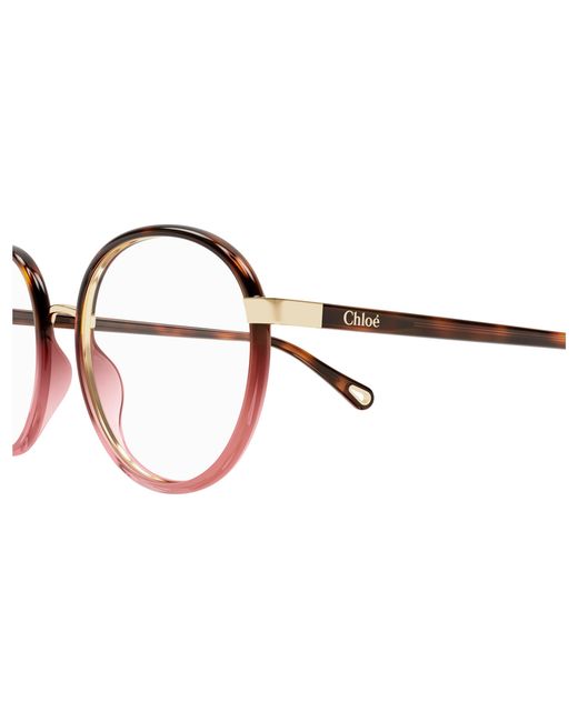 Chloé Black Ch0033O 010 Optical Frames Bio-Injected Transparent Round
