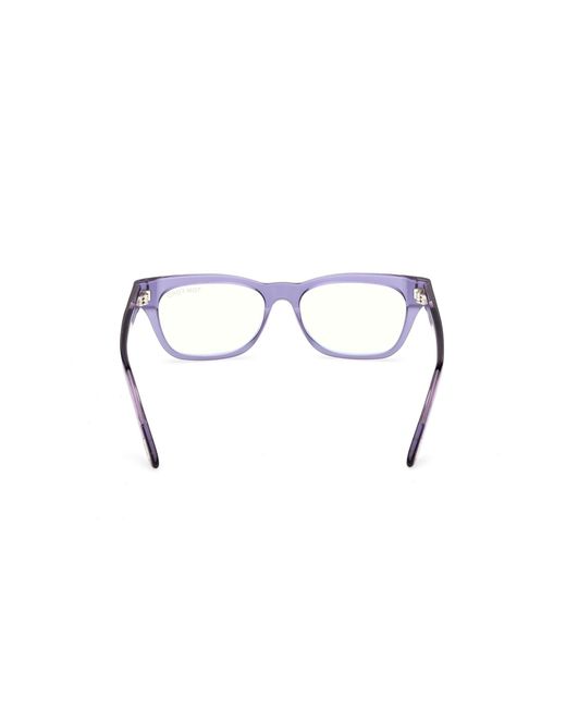 Tom Ford Black Ft6131-B 093 Optical Frames Acetate Squared Normal
