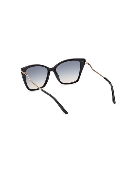 Guess Black Gm0833 01W Sunglasses Acetate Squared Normal