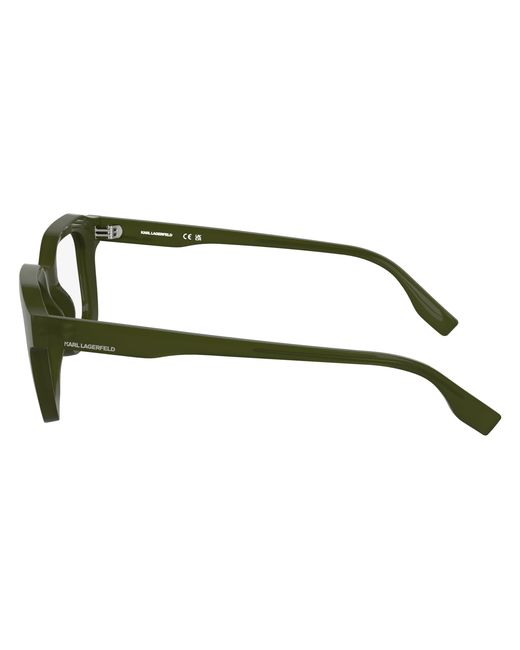 Karl Lagerfeld Black Kl6197 001 Optical Frames Bio-Inject Squared Normal for men