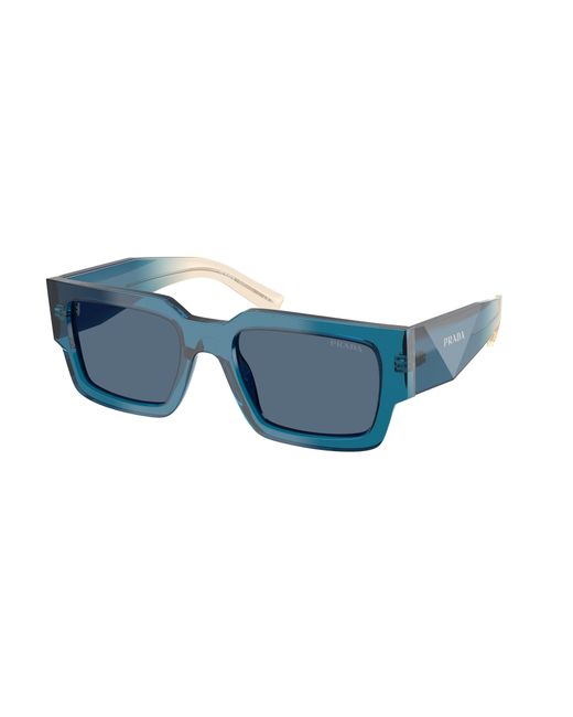 Prada Black Pr B17S 24F80S Sunglasses Acetate Squared Normal for men