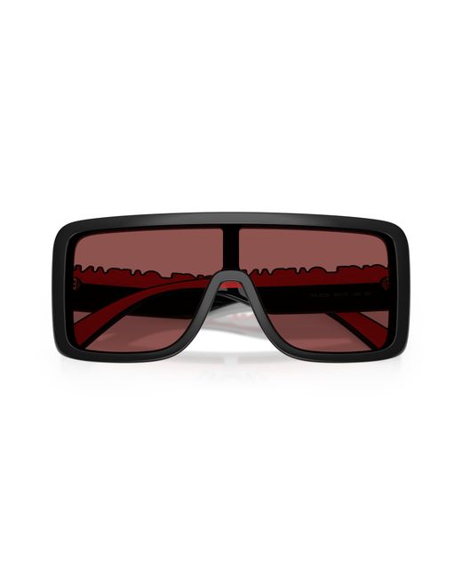 Dolce & Gabbana Black Dg6204 501/75 Sunglasses Injected Squared Normal