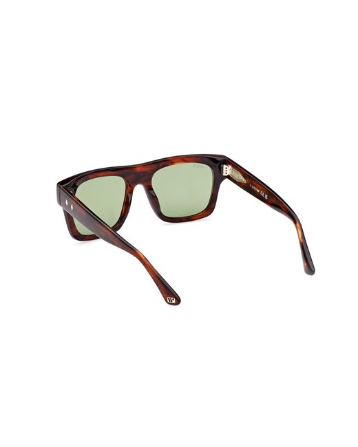 Web Black We0354 56N Sunglasses Acetate Squared Normal for men