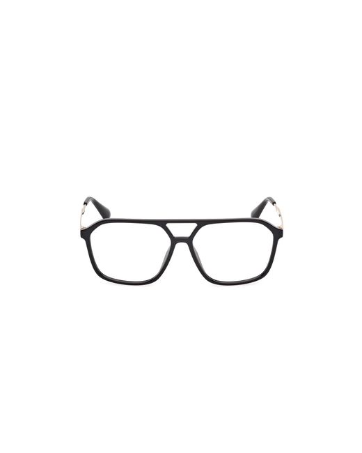 MAX&Co. Black Mo5172 001 Optical Frames Injected Pilot Normal