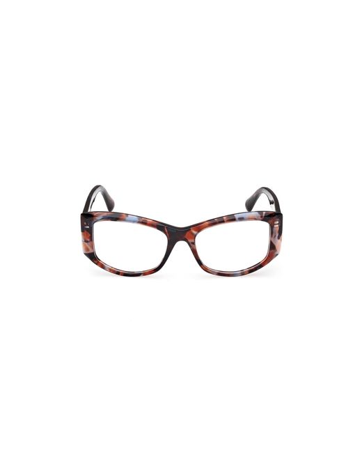 MAX&Co. Black Mo5202 054 Optical Frames Acetate Geometric Normal