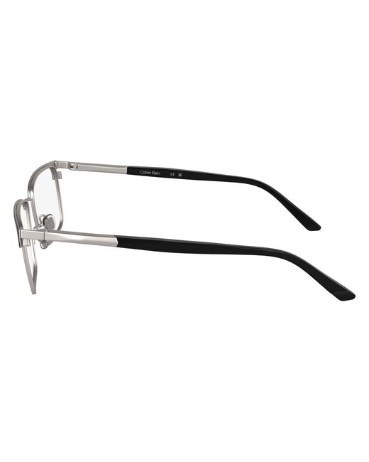 Calvin Klein Black Ck25106 001 Optical Frames Metal Squared Normal for men