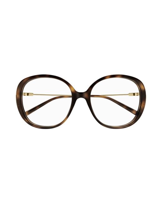 Chloé Black Ch0172O 002 Optical Frames Acetate Transparent Round