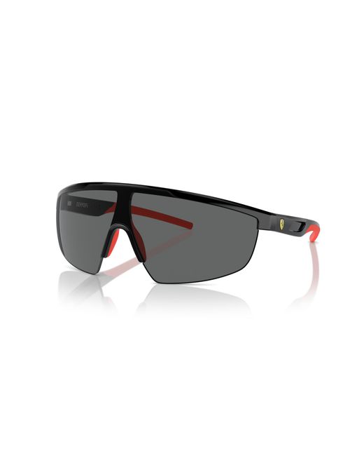 FERRARI SCUDERIA Black Fz6005U 501/87 Sunglasses Injected Squared Normal