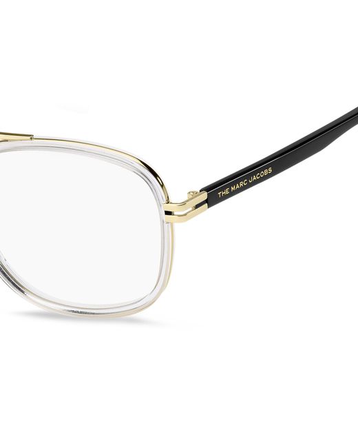 Marc Jacobs Black Marc 515 Mng Optical Frames Metal Squared for men