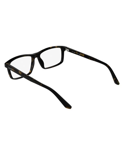 Calvin Klein Black Ck25546 235 Optical Frames Bio-Injected Squared Normal for men