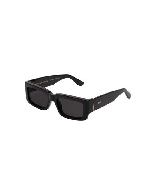 Retrosuperfuture Black 47X Notte Sunglasses Acetate Squared Normal
