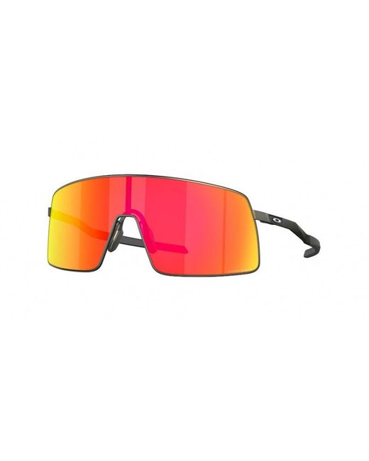 Oakley Red Oo6013 Sutro Ti 601302 Sunglasses Titanium Mask Normal Prizm for men