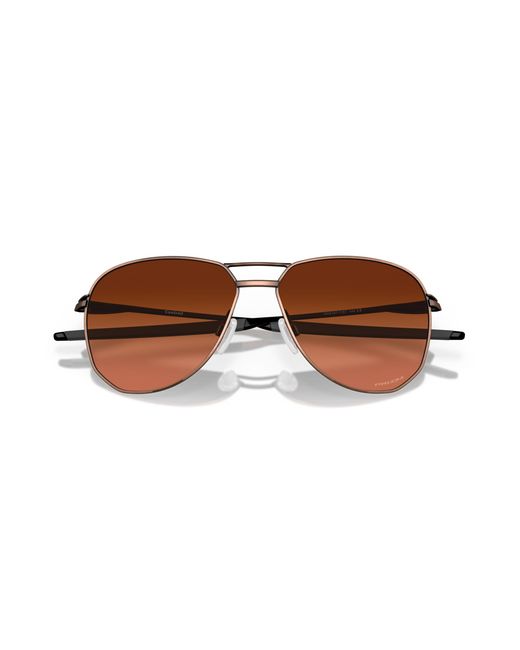 Oakley Black Oo4147 Contrail 414711 Sunglasses Metal Pilot Shaded for men