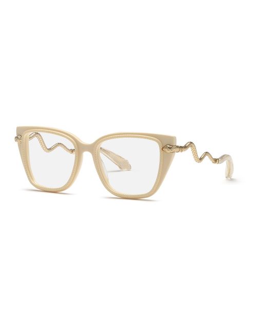 Roberto Cavalli Black Vrc104 09X7 Optical Frames Acetate Butterfly