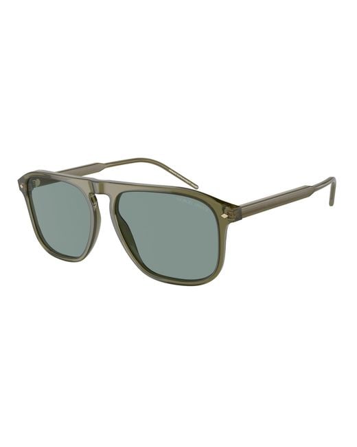 Giorgio Armani Black Ar8212 607456 Sunglasses Acetate Squared Normal for men