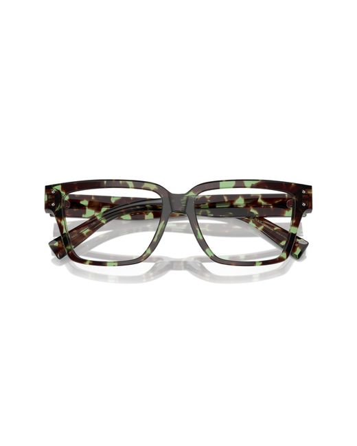 Dolce & Gabbana Black Dg3383 3432 Optical Frames Acetate Transparent Squared Normal for men