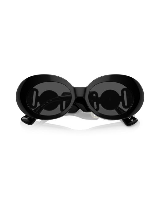 Versace Black Ve4426Bu Gb1/87 Sunglasses Acetate Round Normal