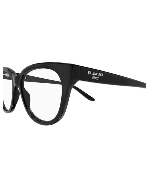 Balenciaga Black Bb0441O 001 Optical Frames Acetate Transparent Butterfly