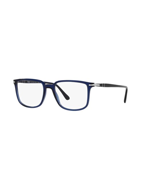 Persol Black Po3275V 181 Optical Frames Acetate Transparent Squared Normal for men