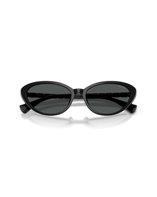 Ralph Lauren Black Ra5338U 500187 Sunglasses Injected Butterfly Normal Shaded