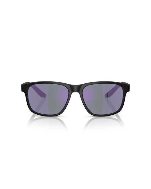 Prada Linea Rossa Black Ps 06Ys 1Bo10J Sunglasses Injected Pillow Normal for men
