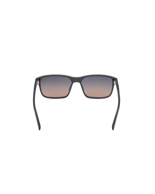 Timberland Black Tb00051 20H Sunglasses Injected Squared Polarized for men
