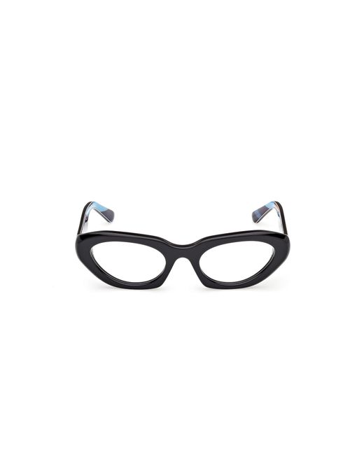 Emilio Pucci Black Ep5271 005 Optical Frames Acetate Cat Eye Normal