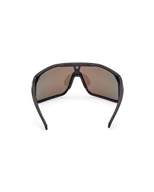 Adidas Originals Black Sp0124 Alkator 02L Sunglasses Injected Roviex Mask Normal for men