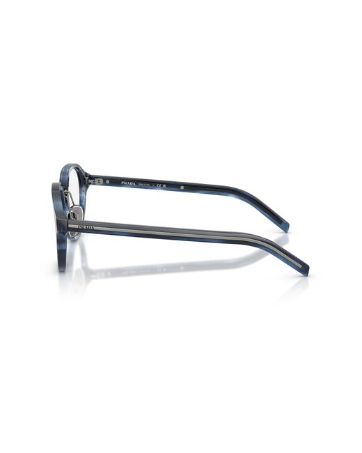 Prada Black Pr C05V 26F1O1 Optical Frames Acetate Pantos Normal for men